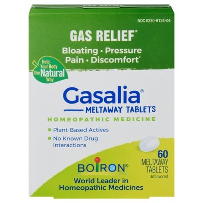 Boiron Homeopathic Medicine Unflavored Meltaway Tablets 60 Tab [UNFI #0598987] T