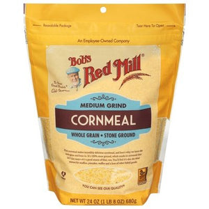 Bobs Red Mill Cornmeal Medium Grind 4/24 OZ [UNFI #2486397] [ebt]