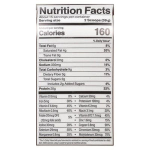 Kos Plant Protein Organic Chocolate Flavored 19.6 OZ [UNFI #2521318] T