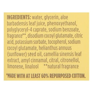 Burts Bees Facial Towelettes White Tea Purifying 2 in 1 3/30 CT [UNFI #2056919] T