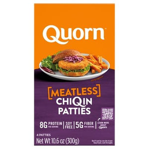 Quorn Patty Meatfree 4Pk 12/10.6 Z [UNFI  #0165217]