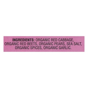 Wildbrine Kraut Organic Red Beet & Cabbage Probiotic 6/18 OZ [UNFI #2370823] [ebt]