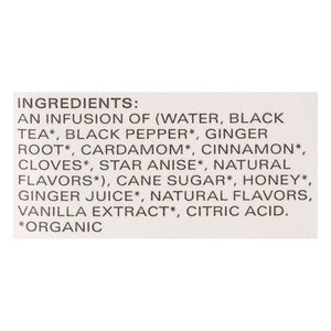 Tazo Black Tea Organic Chai Latte 6/32 OZ [UNFI #1088590] [ebt]