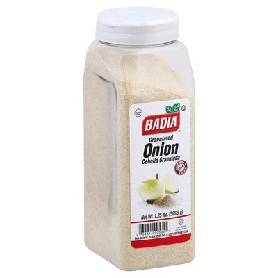 Badia Spices Onion Granulated 6/1.25 Lb [UNFI #0190157] [ebt]