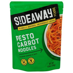 Sideaway Foods Pesto Carrot Noodles 6/8.5 OZ [UNFI #2888626] [ebt]
