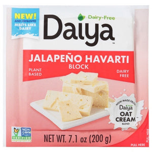 Daiya Cheese Jalapeno Havarti Block 8/7.1 oz [UNFI #1565217 ] [ebt]