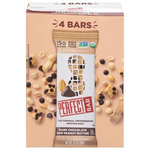 Perfect Bar Protein Bar Dark Chocolate Chip Peanut Butter With Sea Salt 4/4/2.3 OZ [UNFI #2318673] [ebt]