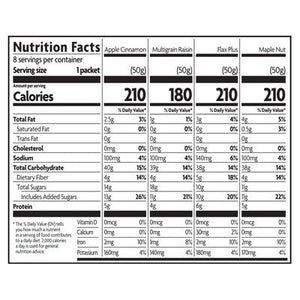 Natures Path Oatmeal Instant Variety Pack Assorted 6/14 OZ [UNFI #987826] [ebt]