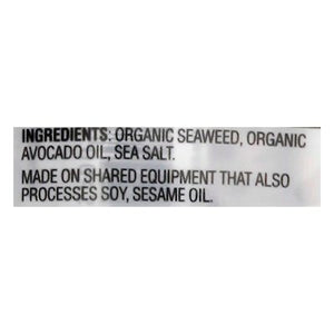 Gimme Seaweed Premium Roasted Sea Salt & Avocado Oil 6 Pack 8/6/.16 OZ [UNFI #2579613] [ebt]