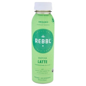 Rebbl Energizing Elixir Organic Matcha Latte 12/12 OZ [UNFI #1745124] [ebt] T
