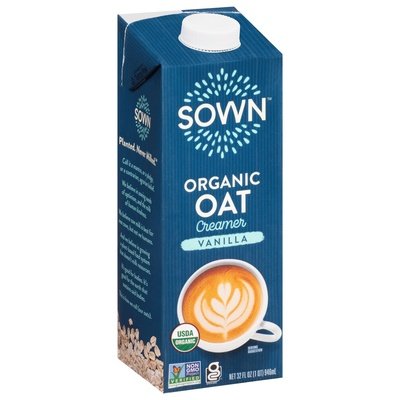 Sown Oat Creamer Organic Vanilla 6/32 OZ [UNFI #2725497] [ebt]