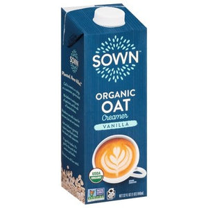 Sown Oat Creamer Organic Vanilla 6/32 OZ [UNFI #2725497] [ebt]