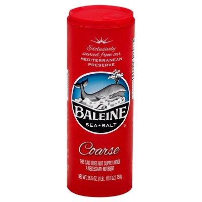 La Baleine Sea Salt Coarse 12/26.5OZ [UNFI #0850875] [ebt]