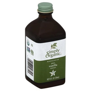 Simply Organic Vanilla Extract Pure Madagascar 6/8 OZ [UNFI #1698596] [ebt]
