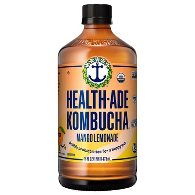 Health-Ade Kombucha Mango Lemonade 12/16 OZ [UNFI #1788389] [ebt] T