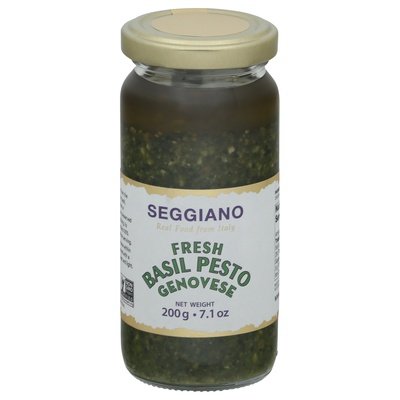 Seggiano Sauce Basil Pesto Fresh Genovese 6/7 OZ [UNFI #1725282] [ebt]