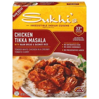 Sukhis Chkn Tika Mas Nan 6/11 OZ [UNFI  #0345165]