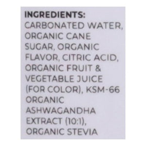 Good Mood Soda Soda Lemon Lime Ashwagandha 12/12 OZ [UNFI #2919215] [ebt] T