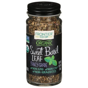 Frontier Nat Prod Co-Op Sweet Basil Leaf Organic 0.56 OZ [UNFI #0334763] [ebt]