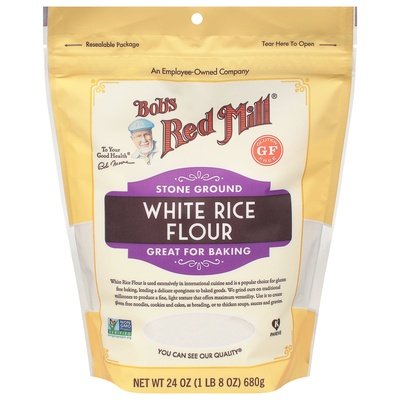 Bobs Red Mill Rice Flour White 4/24 OZ [UNFI #2597318] [ebt]