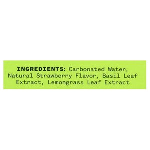 Aura Bora Herbal Sparkling Water Basil Berry 4/6/12 OZ [UNFI #2781672] [ebt] T