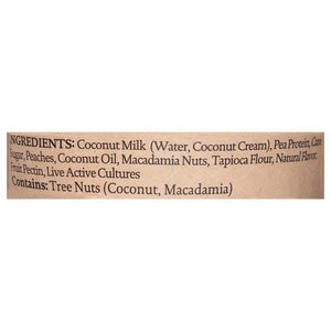 Siggis Coconut Blend Plant-Based Non-Dairy Peach 12/5.3 OZ [UNFI #2941417] [ebt]