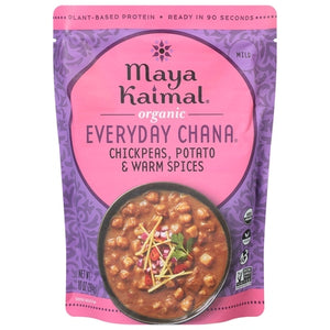 Maya Kaimal Everyday Chana Chickpeas Potato & Warm Spices Mild 6/10 OZ [UNFI #2887321] [ebt]