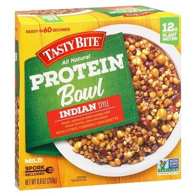 Tasty Bite Protein Bowl Indian Style Mild 6/8.8 OZ [UNFI #2741940] [ebt]