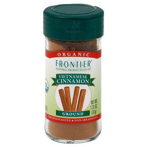 Frontier Nat Prod Co-Op Cinnamon Vietnamese Ground 1.31 OZ [UNFI #1243310] [ebt]