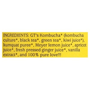 Gts Raw Kombucha California Citrus 12/16 OZ [UNFI #2701852] [ebt] T