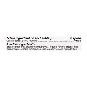 Genexa Tummy Relief Tablets Flavored with Organic Berry & Vanilla Kids 30 TAB [UNFI #2570190] T