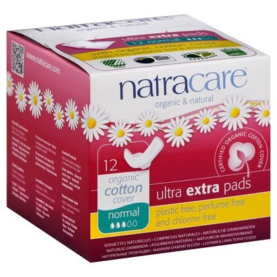 Natracare Pads Ultra Extra Normal 12 CT [UNFI #1600071] T