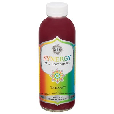 Gts Kombucha Raw Trilogy 12/16 OZ [UNFI #2273399] [ebt] T