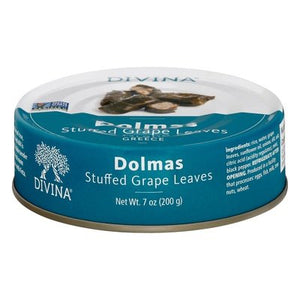 Divina Stuffed Grape Leaves Dolmas 12/7 OZ [UNFI #0298117] [ebt]