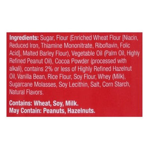 De Beukelaer Creme Filled Wafers Chocolate Hazelnut 6/14.1 OZ [UNFI #0784447] [ebt]