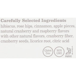 Bigelow Cranberry Harvest Herbal Tea 6/18 BAG [UNFI #2418473] [ebt]