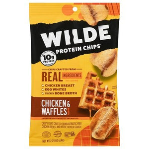 Wilde Protein Chips Chicken & Waffles Flavor 12/2.25 OZ [UNFI #2397701] [ebt]
