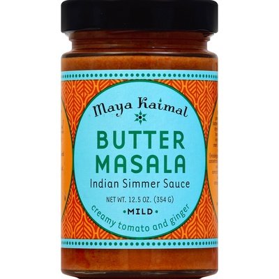 Maya Kaimal Indian Simmer Sauce Butter Masala Mild 6/12.5 OZ [UNFI #0604702] [ebt]