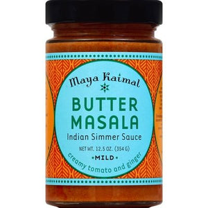 Maya Kaimal Indian Simmer Sauce Butter Masala Mild 6/12.5 OZ [UNFI #0604702] [ebt]