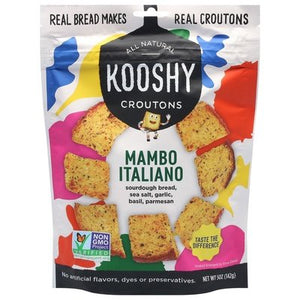 Kooshy Croutonss Croutons Mambo Italiano 6/5 OZ [UNFI #2954634] [ebt]