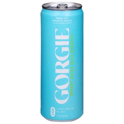 Gorgie Energy Drink Sparkling Paradise Punch 12/12 OZ [UNFI #2994952] [ebt] T