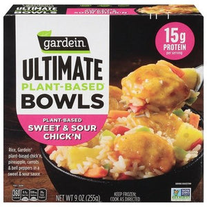 Gardein Chicken Sweet Sour Bowl 8/9 OZ [UNFI  #2964914]