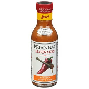 Briannas Marinades Sriracha Honey Ginger 6/12 OZ [UNFI #2921369] [ebt]