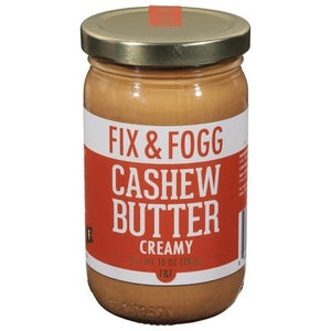 Fix & Fogg Cashew Butter Creamy 6/10 OZ [UNFI #2714764] [ebt]