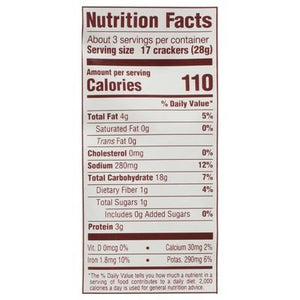 Back To Nature Crackers Dippable Rosemary Garlic 6/3.2 OZ [UNFI #2759397] [ebt]