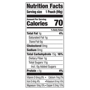 Plum Organics Baby Food Organic Apple Blackberry Coconut Cream & Oat 2 (6 Mos. & Up) 6/3.5 OZ [UNFI #2359313] [ebt]