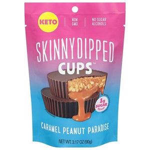 Skinnydipped Cups Caramel Peanut Paradise 10/3.17 OZ [UNFI #2880490] [ebt] T