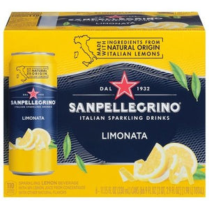 Sanpel Sparkling Bev Limonata 4/6/11.15Z [UNFI #2802619] [ebt] T