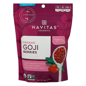 Navitas Organics Berries Organic Goji 12/8 OZ [UNFI #1270693] [ebt]