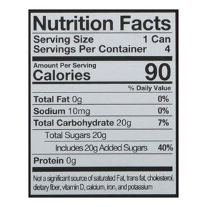 Q Drinks Ginger Beer Tropical 6/4/7.5 Z [UNFI #2803195] [ebt] T